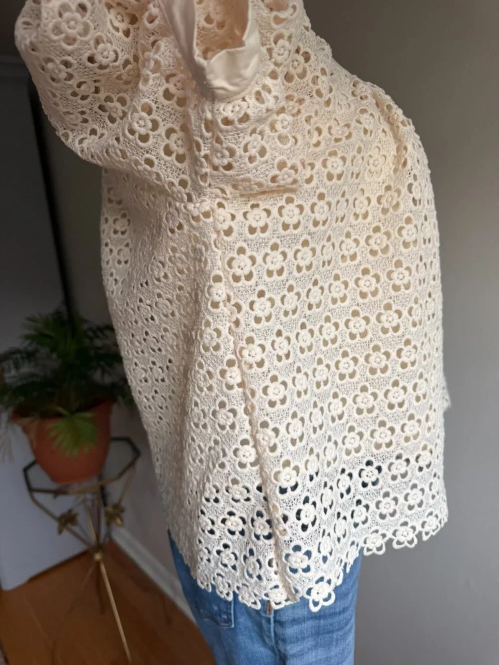 Anthropologie stunning cream